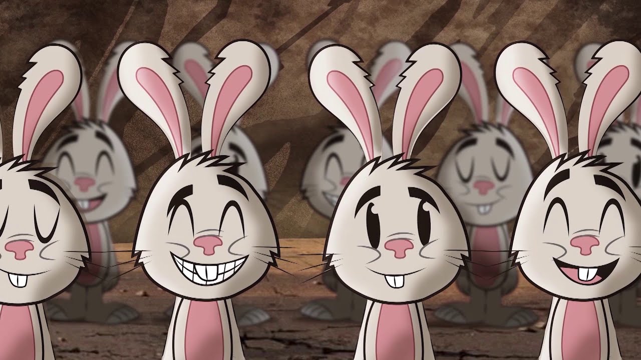 O COELHO, A RAPOSA E OS LOBOS