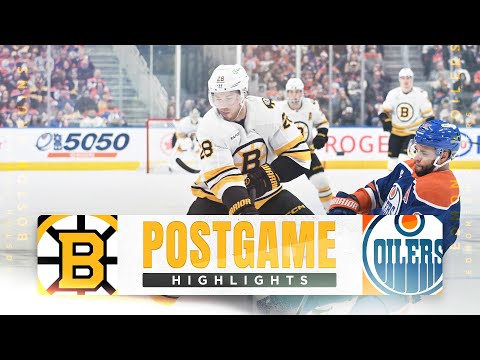 CONDENSED GAME: Boston Bruins vs. Edmonton Oilers - 12/31/2025