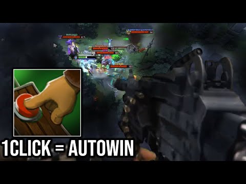 The only way to win dota in just one click? [Not Magic]