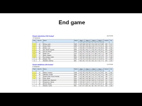 Live stream WK jeugd & junioren 2018 @ Kegelhal Socio (22-07-2018)