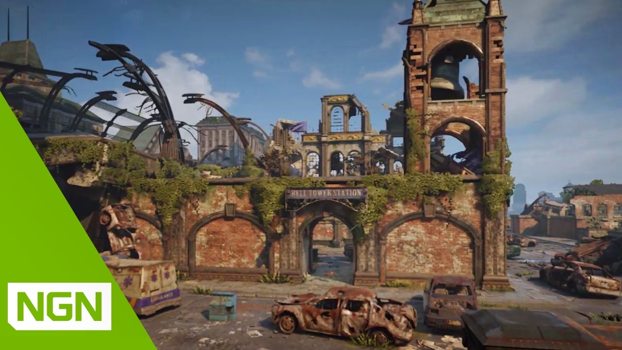 EXCLUSIVE: Gears of War 4 'Gridlock' Multiplayer Map Flythrough | DX12 - YouTube
