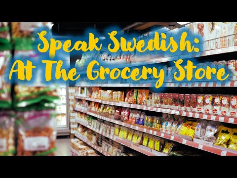 At the Grocery Shop: Learn Swedish Conversations