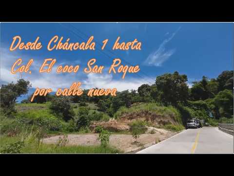 Desde Cháncala 1 hasta Col. El Coco San Roque mejicanos #recorridoporcasas