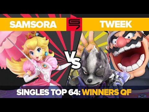 Samsora vs Tweek - Ultimate Singles: Top 64 Winners Quarterfinal - Genesis 7 | Peach vs Wario, Wolf