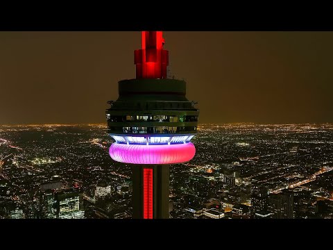 Toronto Skyline at Night | Stunning Aerials in 4K HDR | DJI Mini 5 Pro