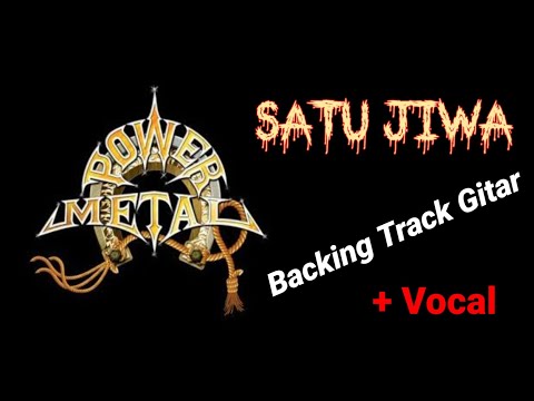 Backing Track Gitar ‼️ Satu Jiwa - Power Metal // with Vocal