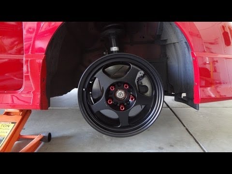 Test Fit Rota Slipstream 15x8.0 on Civic Si FG2