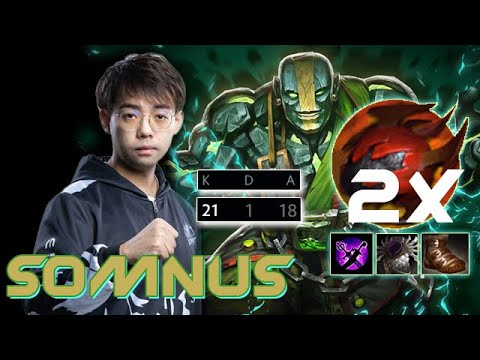 SOMNUS Owning Mid Lane with Earth Spirit vs AR.Chalice ft. FY's Invoker