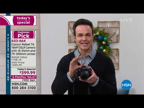 HSN | Electronic Gift Connection featuring Canon 12.15.2018 - 03 AM