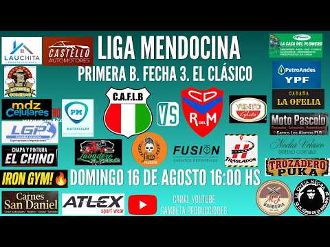 LIGA MENDOCINA. PRIMERA B. FECHA 3. FRAY LUIS BELTRÁN VS RODEO DEL MEDIO