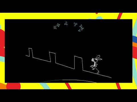 Deltarune "Black Knife" on Vib-Ribbon