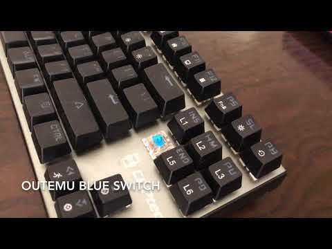 BEST Budget RGB Mechanical Gaming Keyboard by Cliptec (RGK830 Scancorio)