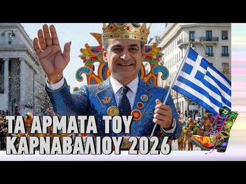 Τα άρματα του Καρναβαλιού 2026 | Top Επικαιρότητας (18/2/2026)