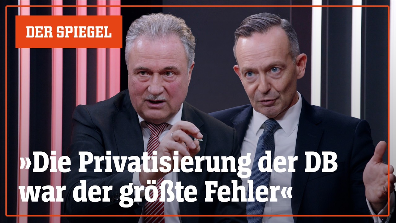 Ist die Deutsche Bahn noch zu retten? – Spitzengespräch | DER SPIEGEL