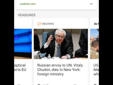Vitaly Churkin dead NYC