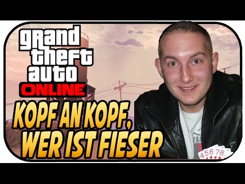 KOPF AN KOPF, WER IST FIESER - GTA V ONLINE STUNT RENNEN ★Let's Play Grand Theft Auto