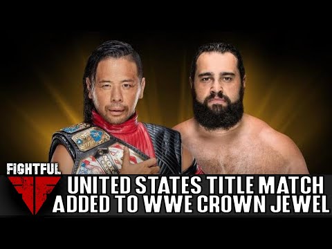 Shinsuke Nakamura Defends US Title Against Rusev On WWE Crown Jewel Kick-Off Show