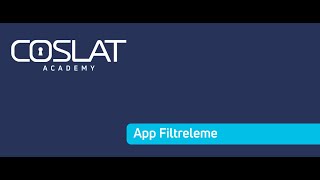 COSLAT Firewall - Uygulama (Application) Filtreleme