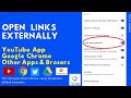 Open Facebook Link Externally Chrome YouTube App Or Other Browsers Get Rid Of Facebook Browser