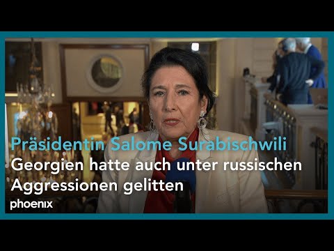 MSC: Präsidentin von Georgien Salome Surabischwili zu möglichen Verhandlungen um die Ukraine