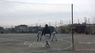 25-03-30 練習試合 井田つくし第四子ども会野球部