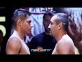 JESSIE VARGAS & VETERAN HUMBERTO SOTO - FACE TO FACE - FULL WEIGH IN VIDEO