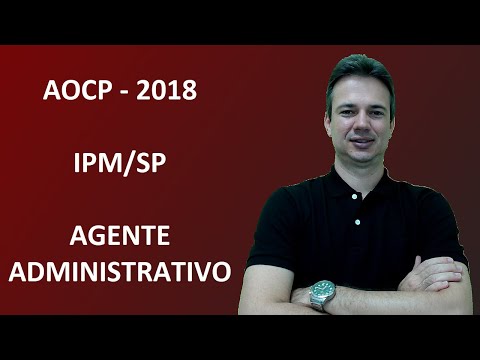 AOCP18Q009 - AOCP - 2018 - IPM/SP - PROPOSIÇÕES
