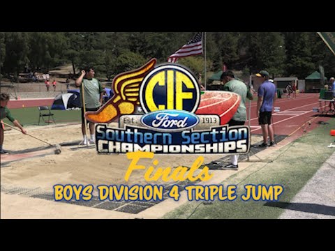 2023 TF - CIF-ss Finals (D4) - Triple Jump (Boys)