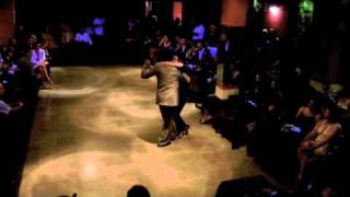 Cumpleaños de Jesus Velazquez en Porteño y Bailarin. Con Adriana Guerrero