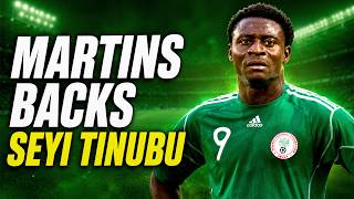 Obafemi Martins Backs Seyi Tinubu To Become NFF President. Do You Agree?