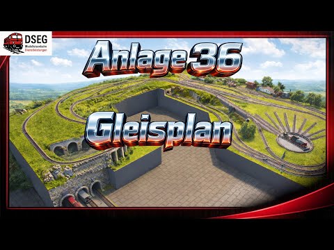 Customer installation no. 36, part 1 – Märklin C track. The track plan has a base area of ​​appro...