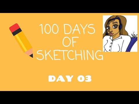 100 days of Sketching  | Desk Job