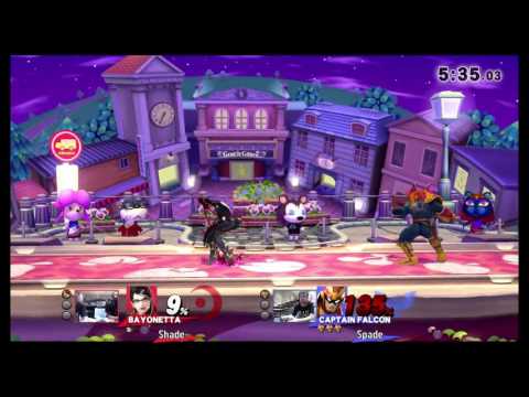 vsHsv s1e7 – Spade (CF) vs Shade (Bayonetta) – Losers Quarters – Wii U