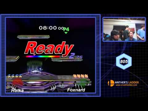 Melee @ Ross's #1: Singles Winners R3 - Hulka (Luigi) vs Foxnard (Fox)