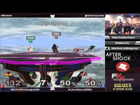 Aftershock Melee - Hamyojo & DMG vs Arc & Kbarry - Pools
