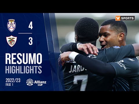 Highlights | Resumo: CD Feirense 4-3 Santa Clara (Taça da Liga 22/23 - Fase 1 - Jornada 4)
