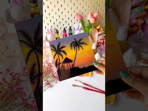 Glass Painting #artshorts #shortviral #art #painting #acrylicpainting #glasspainting