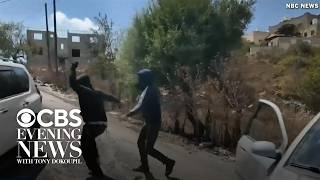 Israeli settlers attack NBC News crew, Palestinian woman in West Bank