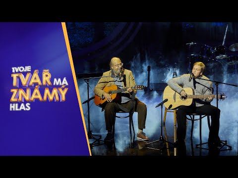 Andrea Kalousová a Petr Rychlý jako František Nedvěd a Jan Nedvěd | Tvoje tvář má známý hlas