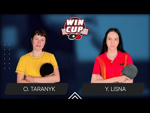 13:15 Olena Taranyk - Yaroslava Lisna West 2 WIN CUP 30.10.2023 | TABLE TENNIS WINCUP