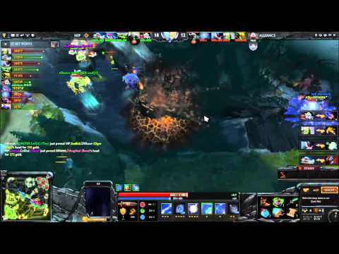 50    Ninjas in Pyjamas  Vs Alliance The International 2015