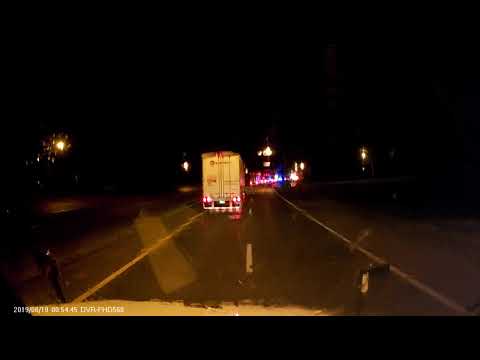 08.19.2019. I24 E, 2 Trucks Accident near Eddyville, KY