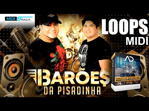 Loops Bateria e Percussão Pizadinha MBR02