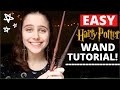 HOW TO MAKE HARRY POTTER WANDS Harry Potter DIY Aidan Elizabeth