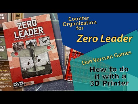 Zero Leader - How to make 3D Printed Organizing Counter Trays