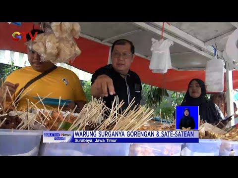 Warung Angkringan Ala Surabaya, Surganya Gorengan dan Sate-Satean #BIS 27/10