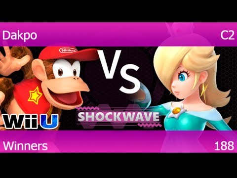 SW 188 - FX GGEA | Dakpo (Diddy) vs C2 (Rosalina, Bayonetta) Winners - Smash 4