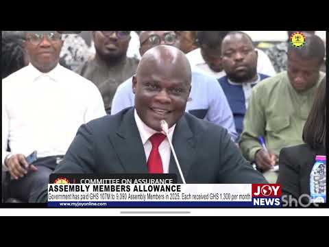 Government has paid GHS 107M to 9,090 Assembly Members in 2025. Each received GHS 1,300 per month.