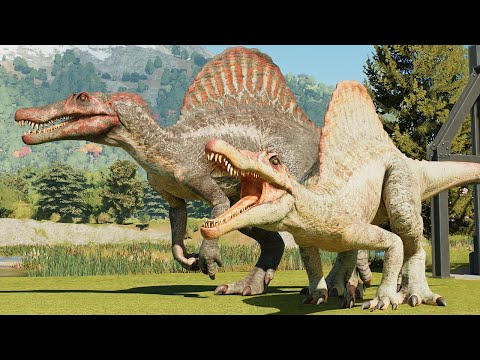 All Dinosaurs Max Release Animations | Jurassic World Evolution 3