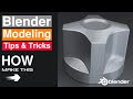 Blender Hard Surface Modeling _ Create Bolt Design _ Blender 3D Modeling